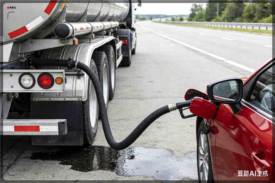 五河汽车救援送水案例